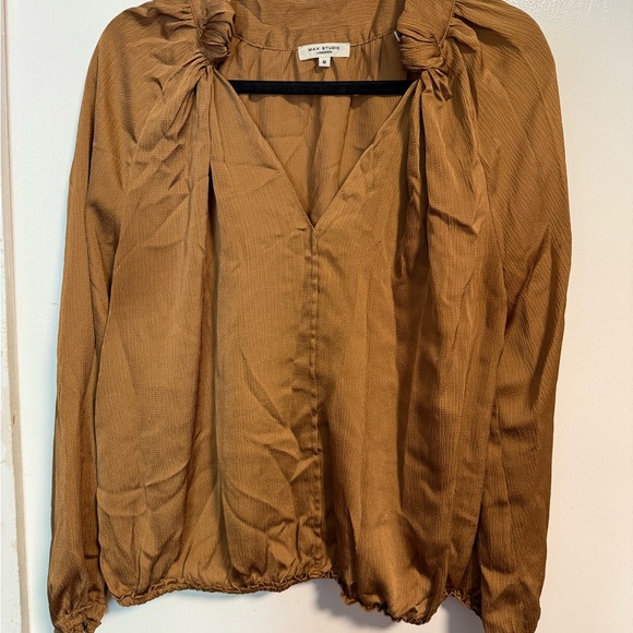 Max Studio Tops - Brown Blouse